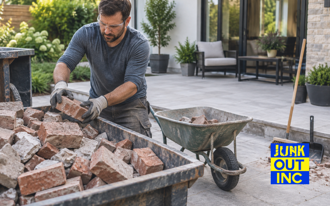 How to get rid of bricks safely after a home renovation