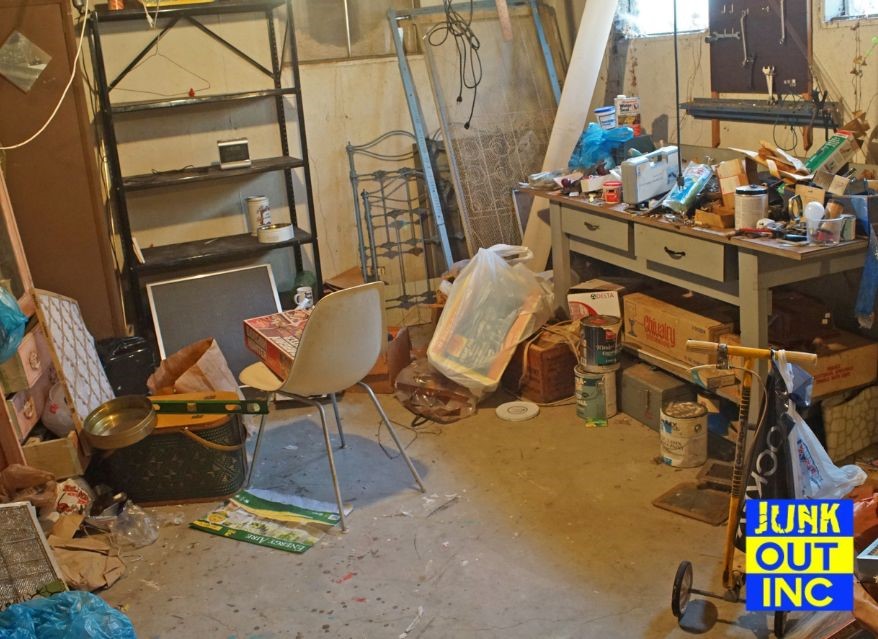 a small guide to declutter a basement