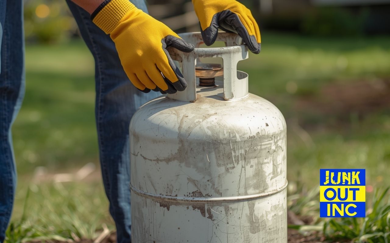 How to dispose of a propane tank safely at home