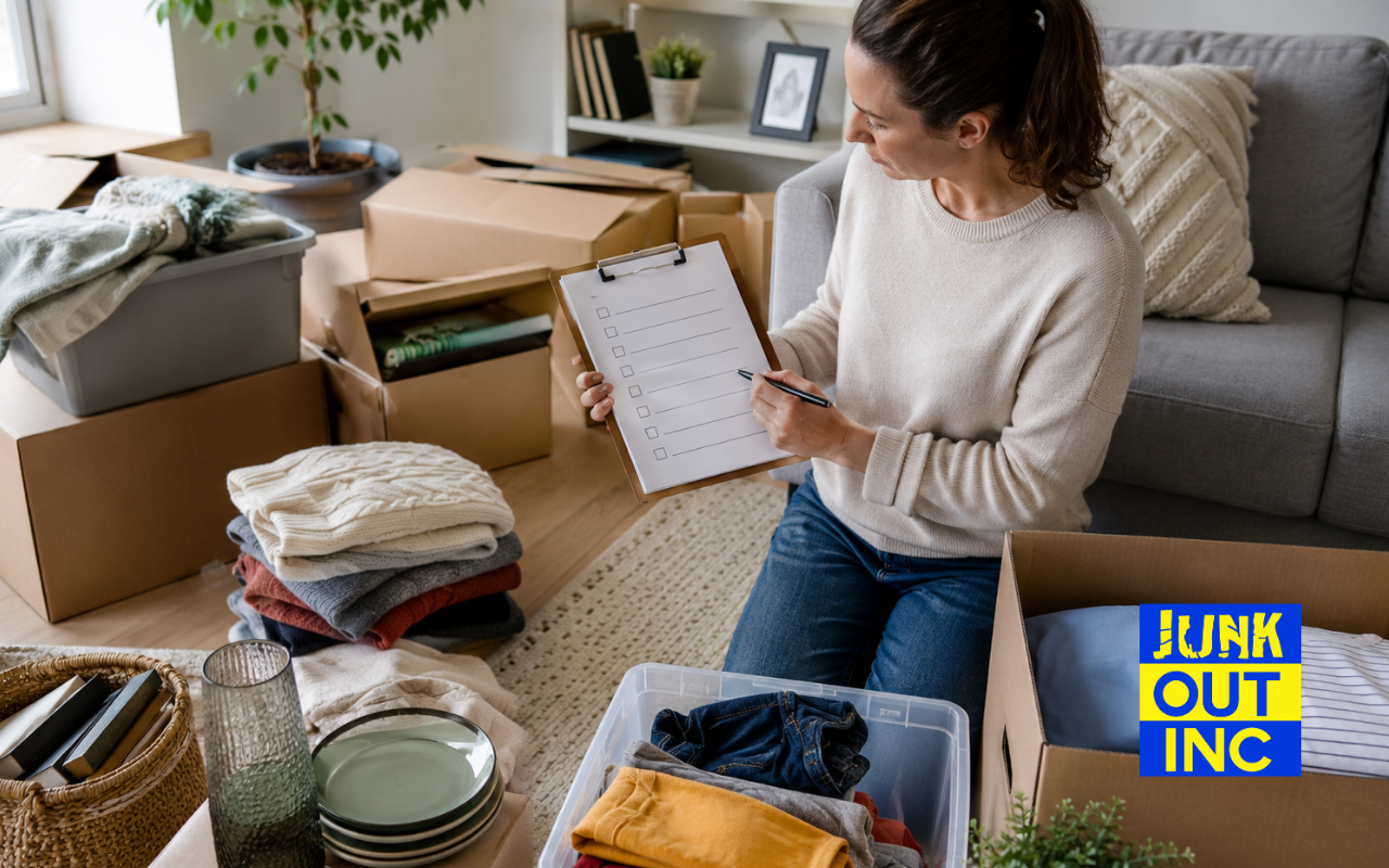 How to declutter before moving with a simple room-by-room checklist
